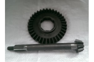 178f/186f  Вал шестерні+шестерня півосі мотоблок, генератор дизельний двигун